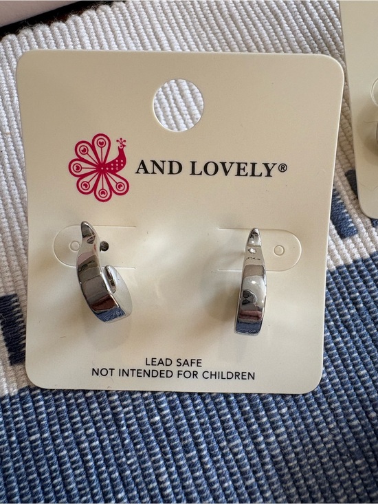 And Lovely Jewelry - ⭐️ Silver Mini Hoop Earrings
